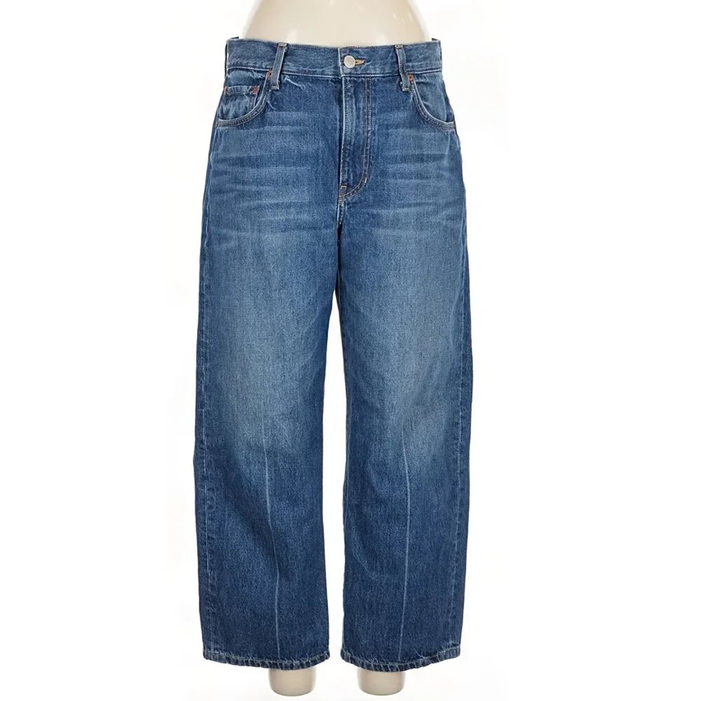 Emerson Fry Twin Doves Relaxed Heritage Ankle Jeans in Echo 30 - Picture 2 of 7
